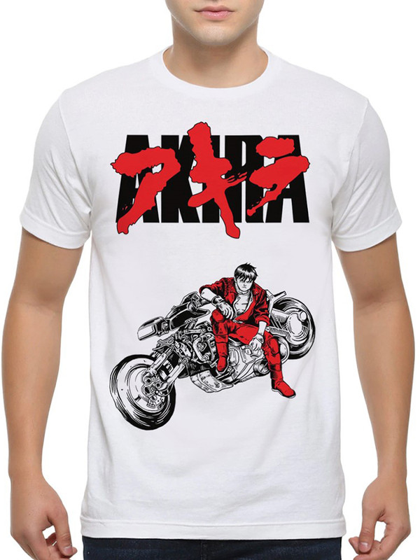 

Футболка мужская DreamShirts Studio Акира / Akira / Аниме / белая L, Белый, Акира / Akira / Аниме /