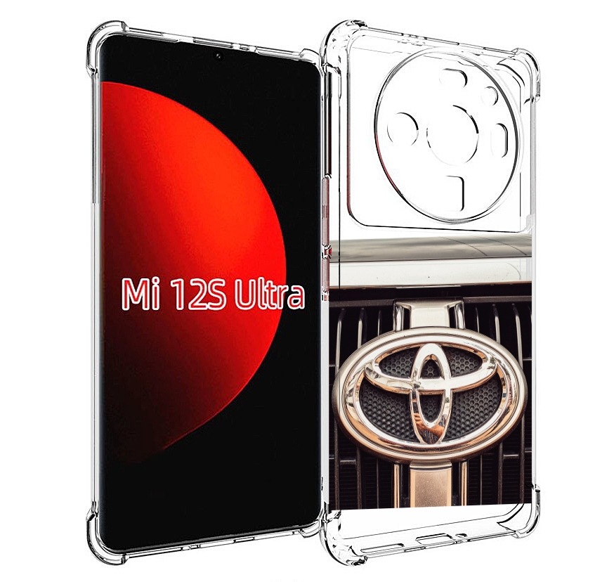 

Чехол MyPads toyota тоиота 3 для Xiaomi 12S Ultra, Прозрачный, Tocco