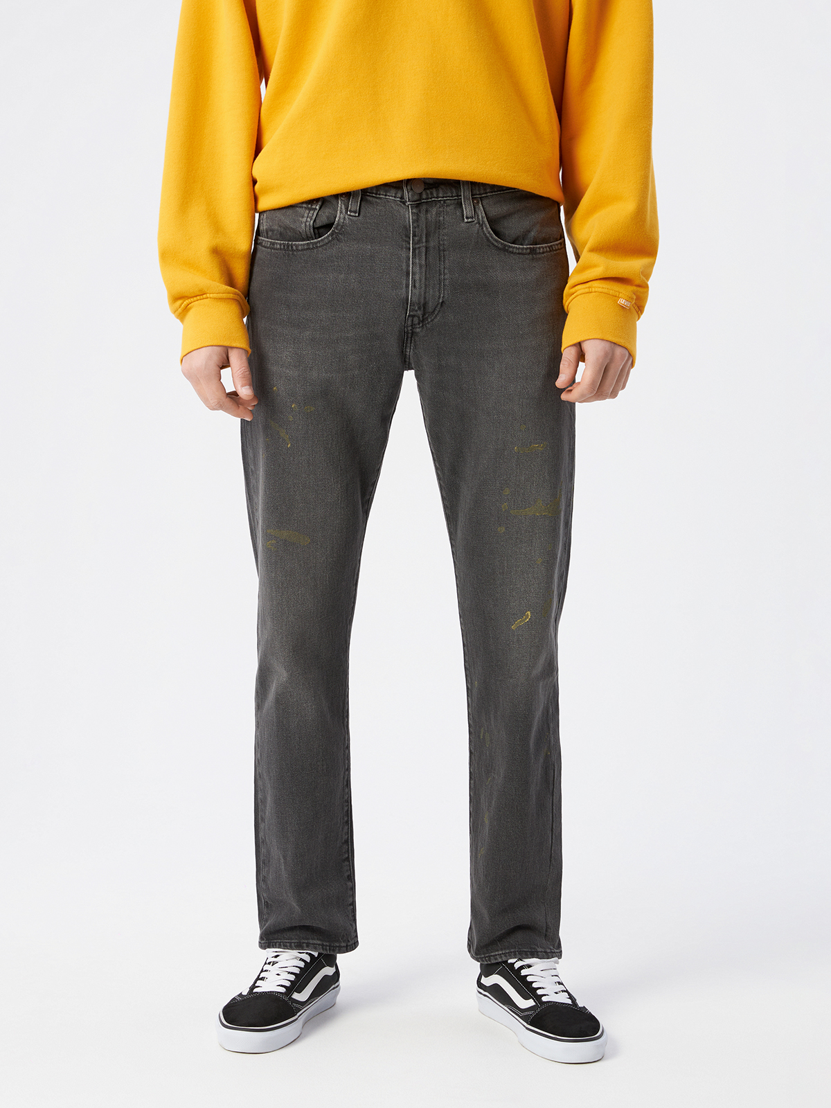 

Джинсы мужские Levi's 29507-1336 черные 36-32, Серый, 502
