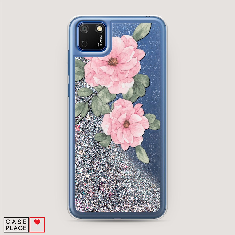 

Чехол Awog на Honor 9S/Huawei Y5p "Акварельные розовые цветы", Разноцветный, 6102691-1