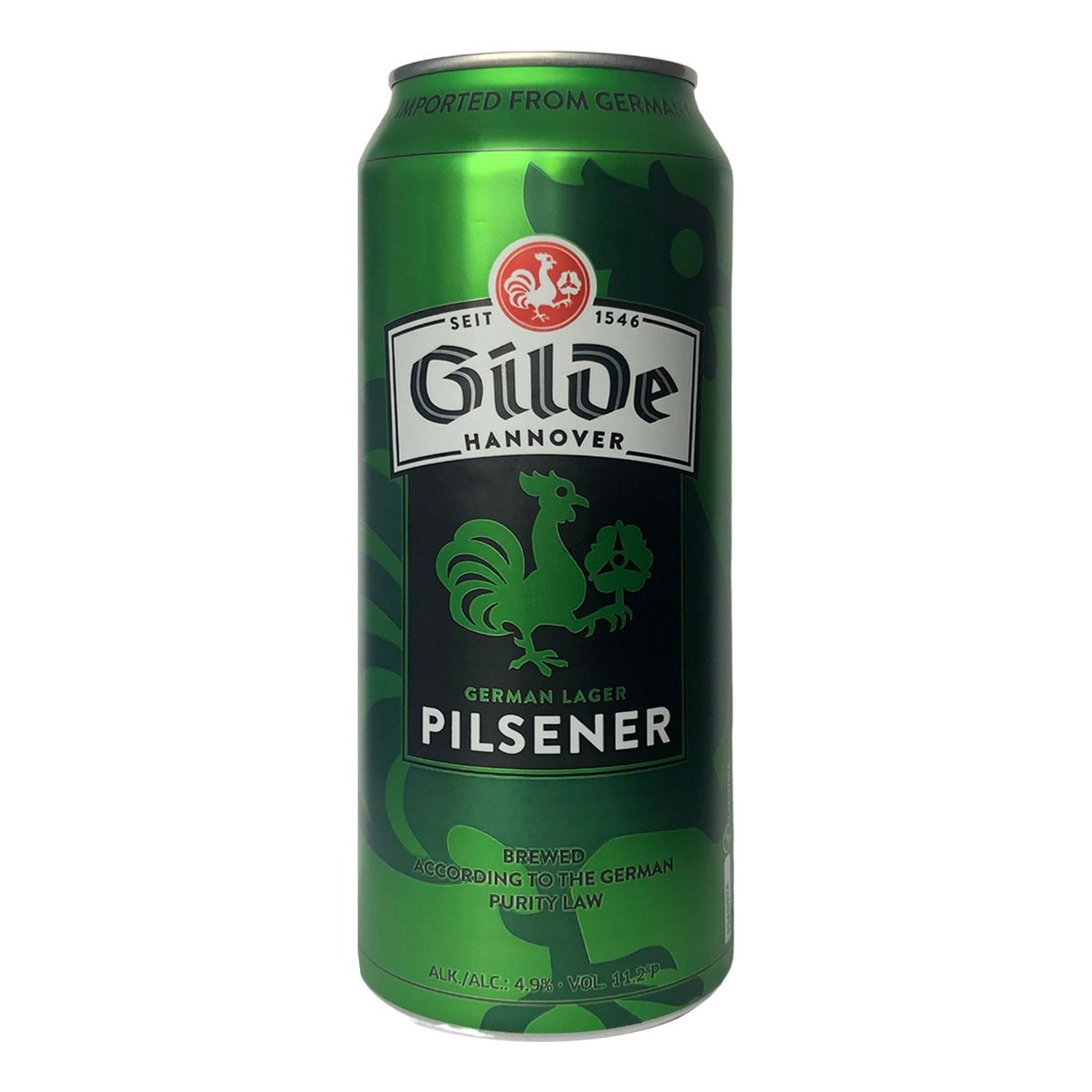 Пиво Gilde Pilsener Пиво светлое фильтрованное пастеризованное 4,9% 0,5 л