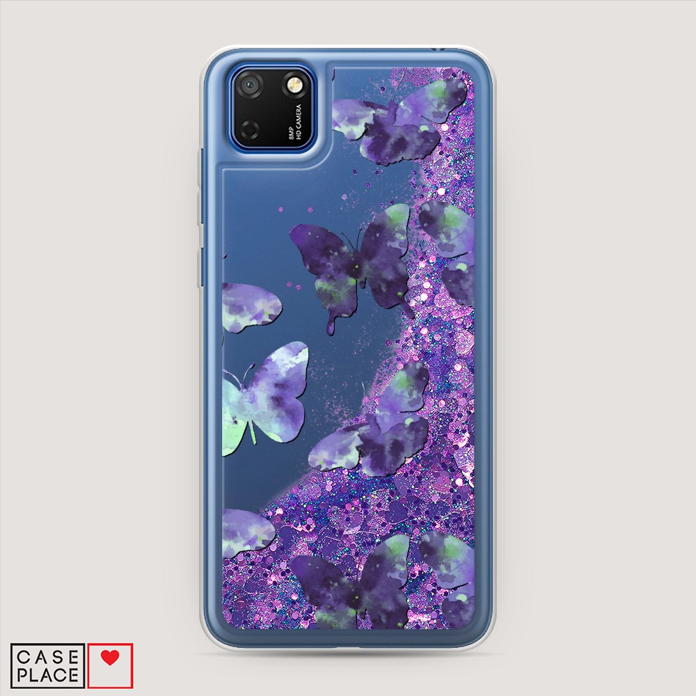 

Чехол Awog на Honor 9S/Huawei Y5p "Бабочки отпечатки", Разноцветный, 6102692-1