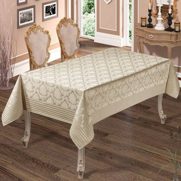 фото Скатерть arya 150x220 belinda бежевый arya home collection