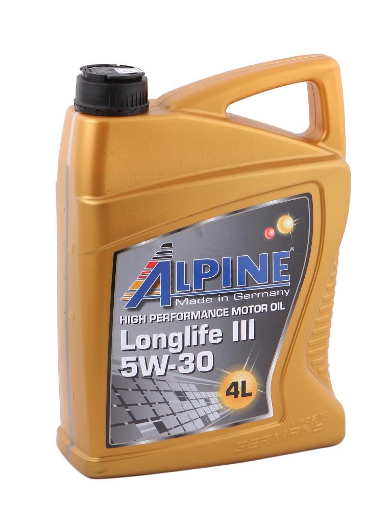 Моторное масло Alpine Longlife III синтетическое 5W30 4л