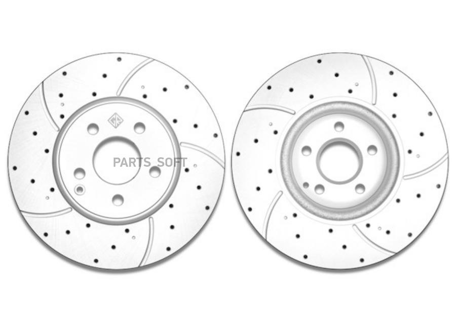 

Тормозной диск Gerat DSK-F216P (передний) Platinum, DSK-F216P