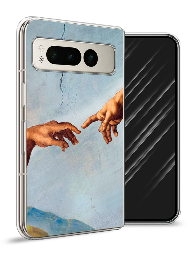 

Чехол Awog на Google Pixel Fold "Сотворение Адама", Голубой;коричневый;серый, 271850-1
