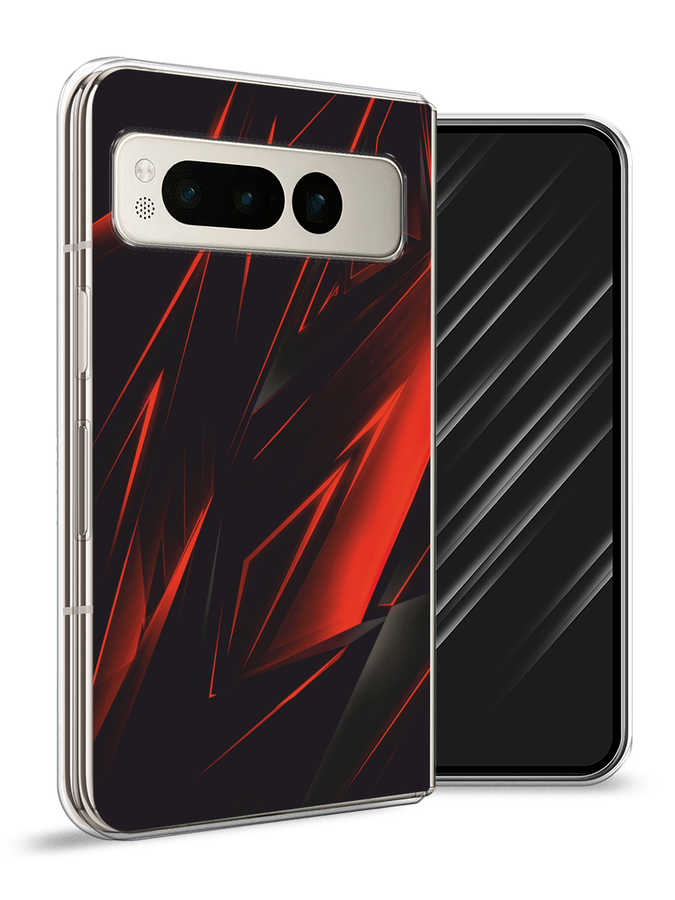 

Чехол Awog на Google Pixel Fold "Игровой фон", Бордовый;красный;черный, 271850-1
