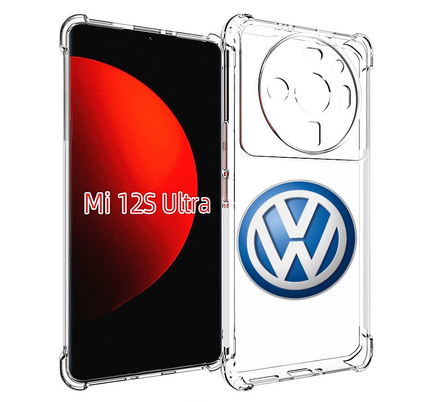 

Чехол MyPads volkswagen мужской для Xiaomi 12S Ultra, Прозрачный, Tocco