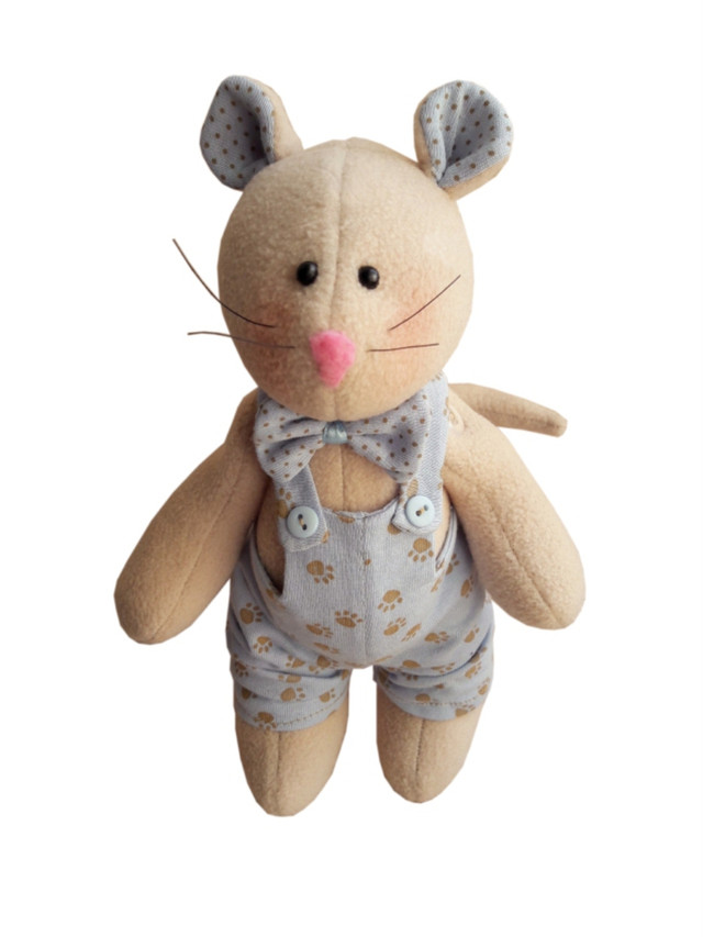

Текстильные игрушки своими руками набор "MOUSE'S STORY" M004, 23 см