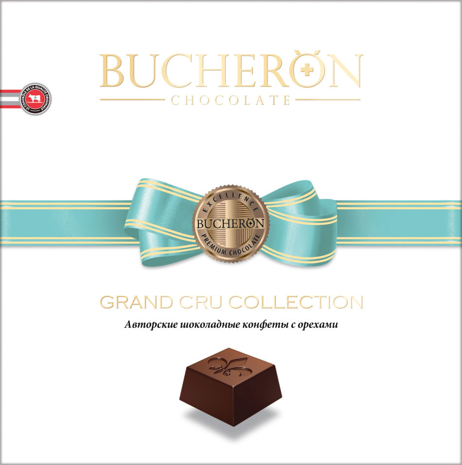 Конфеты Bucheron Grand cru collection Шоколадные с орехами 180 г