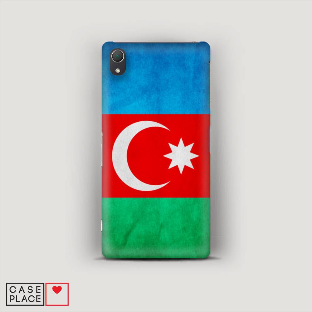

Пластиковый чехол "Флаг Азербайджана" на Sony Xperia Z2