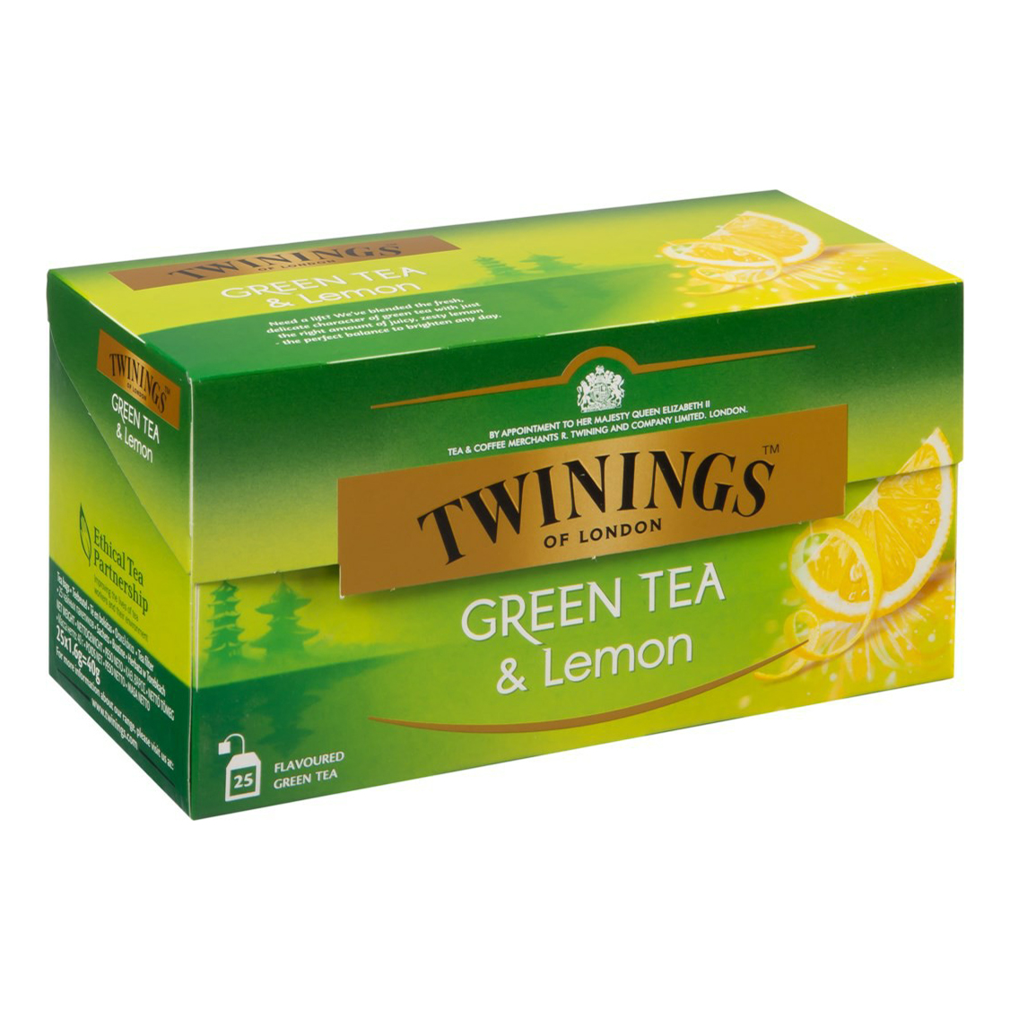 

Чай зеленый Twinings с лимоном в пакетиках 2 г х 25 шт