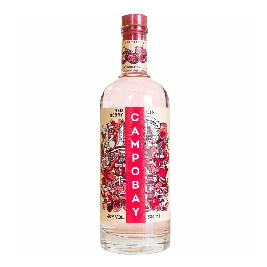 

Джин Campobay Red Berry 40% 0,5 л
