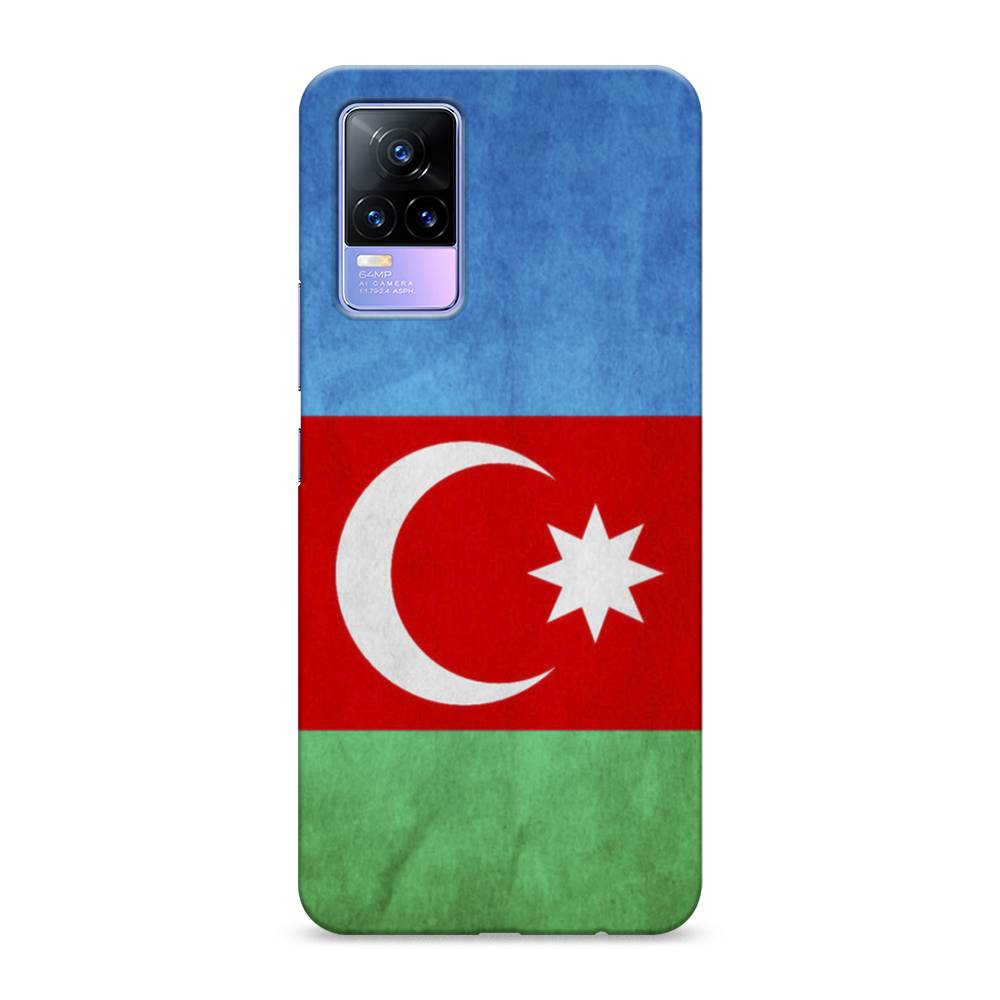

Пластиковый чехол "Флаг Азербайджана" на Vivo V21e 4G, 264520-4