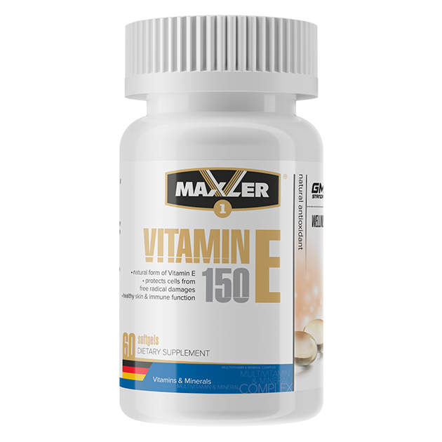 Maxler Vitamin E 150 мг, 60 капс
