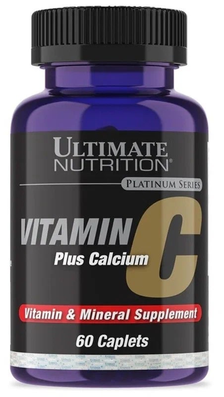 Ultimate Nutrition Vitamin C Plus Calcium, 60 капс