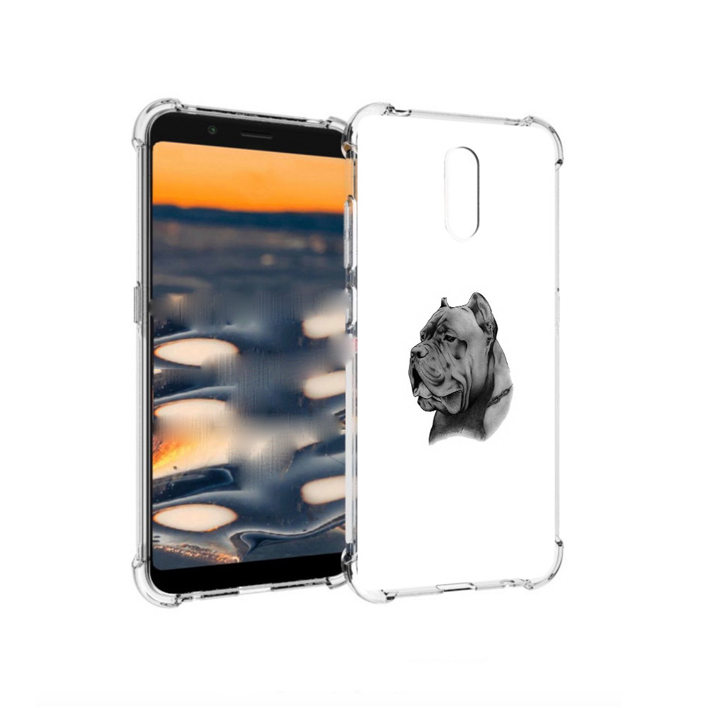 

Чехол MyPads Tocco для Nokia C2 грозный бульдог (PT227055.113.300), Прозрачный, Tocco