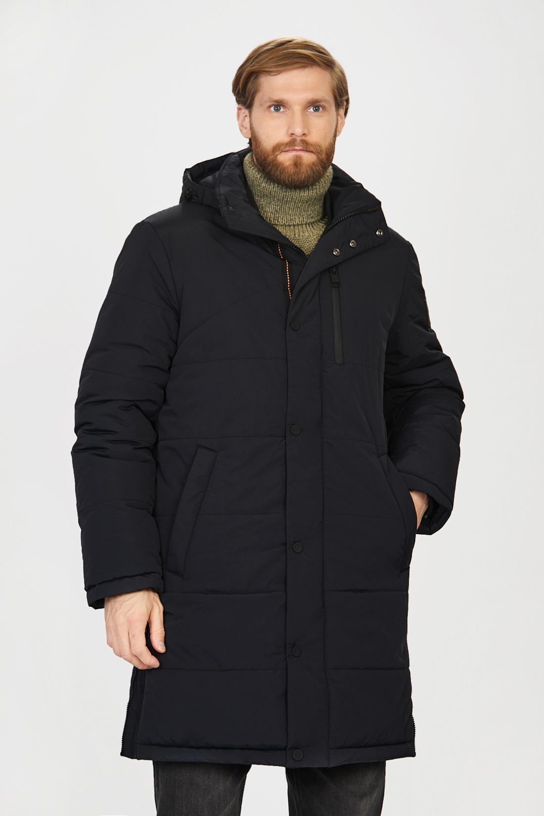 

Зимняя куртка мужская baon B531507 черная XXL