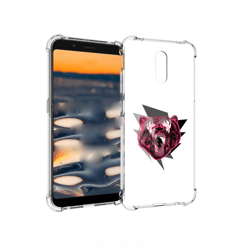 

Чехол MyPads Tocco для Nokia C2 грозовой медведь (PT227055.113.301), Прозрачный, Tocco