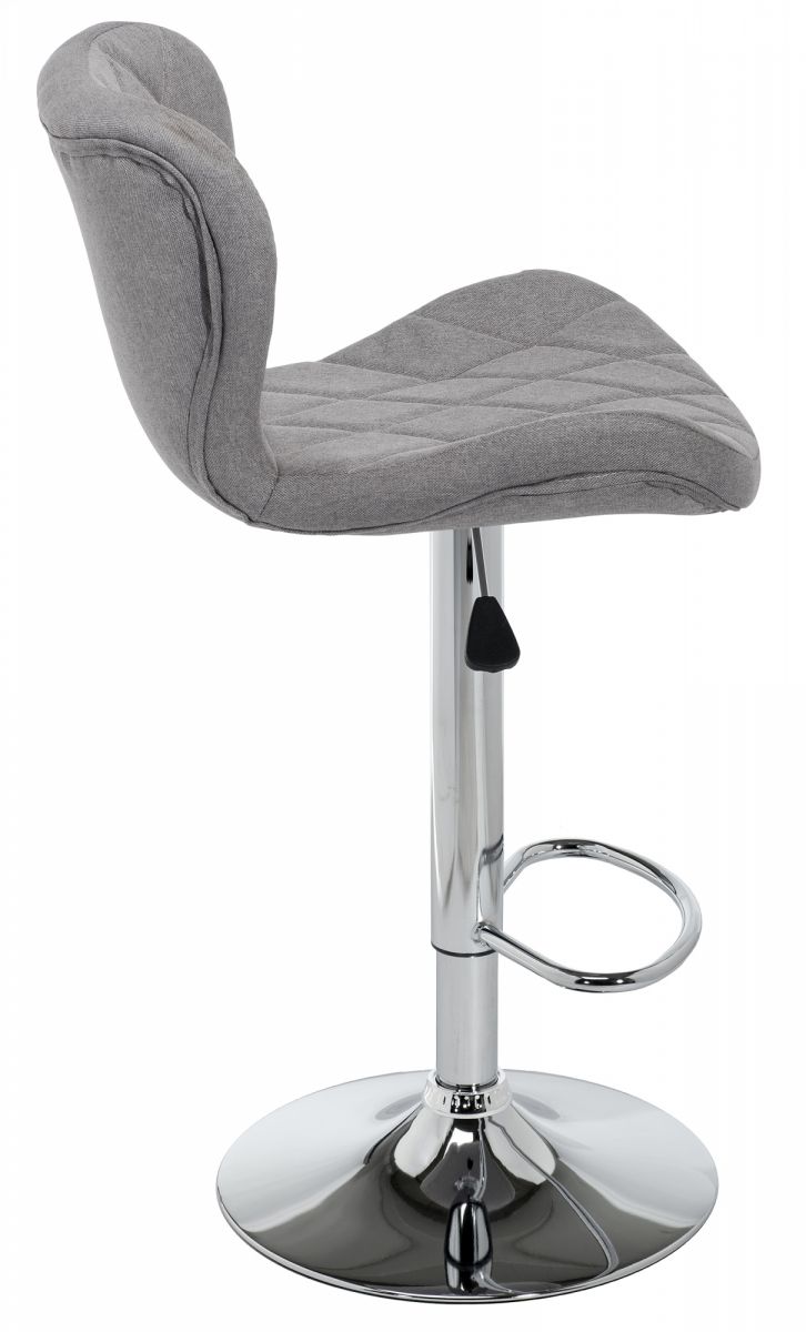 

Барный стул Porch grey fabric