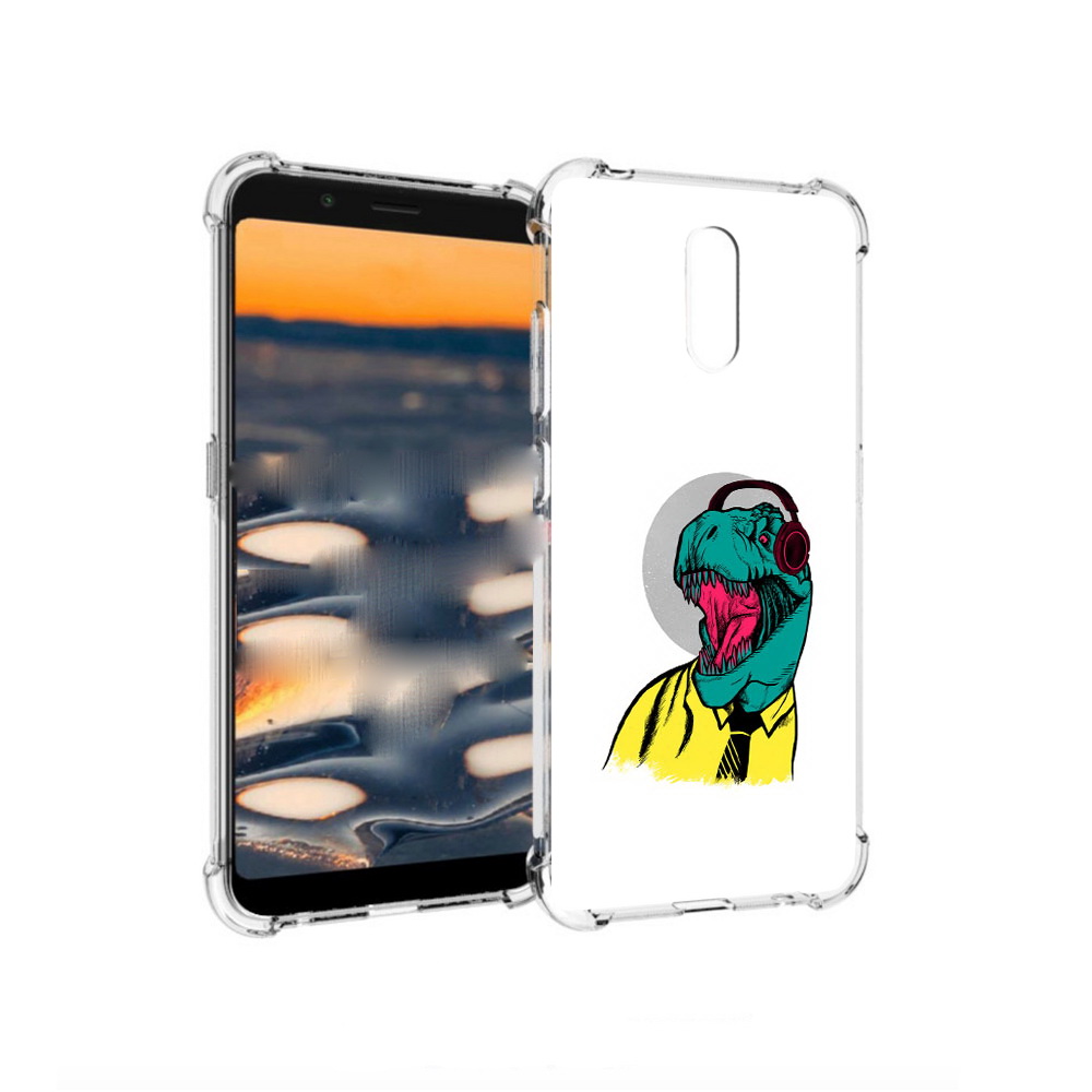 

Чехол MyPads Tocco для Nokia C2 дино (PT227055.113.326), Прозрачный, Tocco