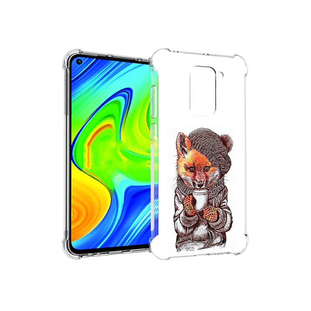 

Чехол MyPads Tocco для Xiaomi Redmi Note 9 лиса в шапке (PT150805.258.437), Tocco