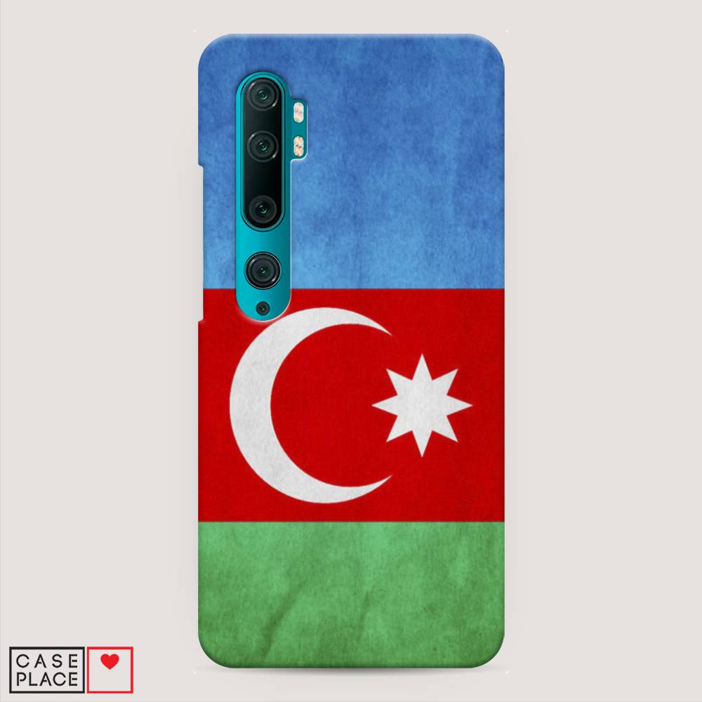 

Пластиковый чехол "Флаг Азербайджана" на Xiaomi Mi Note 10, 37320-4
