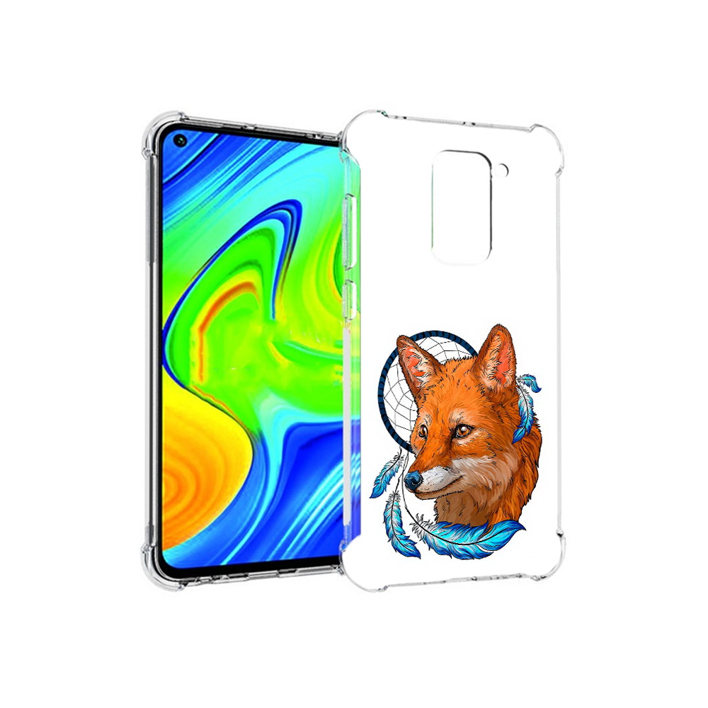 Чехол MyPads Tocco для Xiaomi Redmi Note 9 лиса и ловец снов (PT150805.258.438)