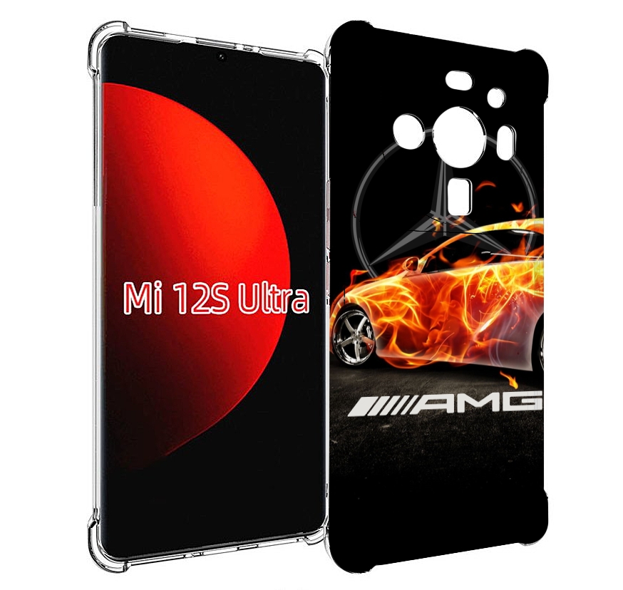 

Чехол MyPads АМГ мужской для Xiaomi 12S Ultra, Прозрачный, Tocco
