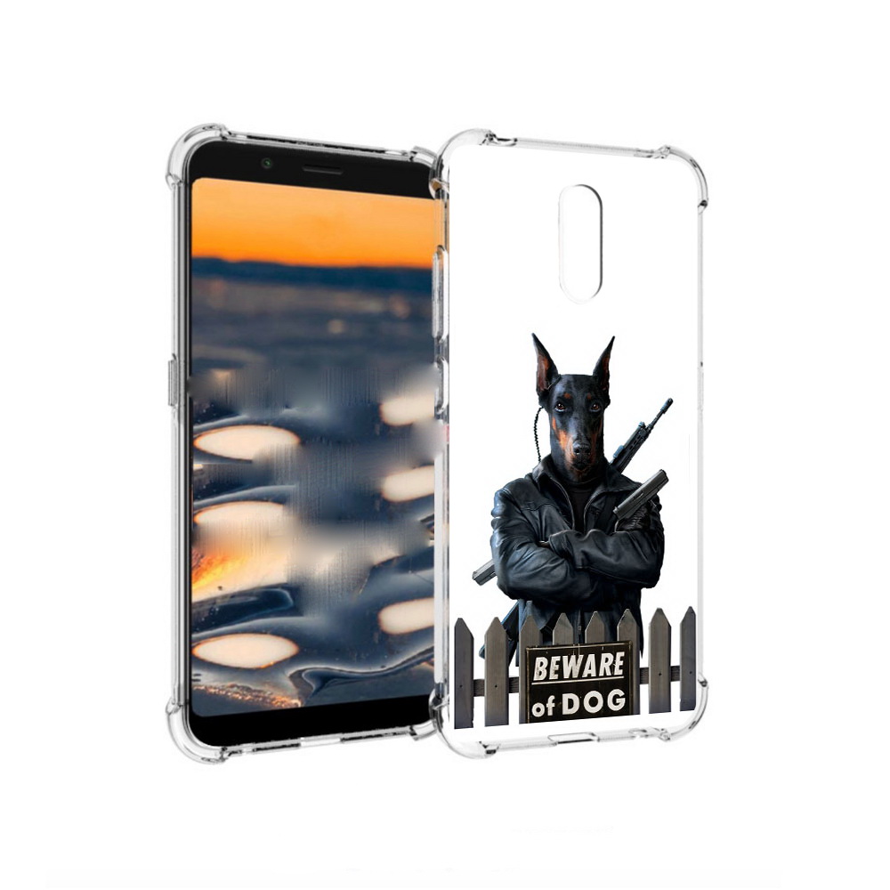 

Чехол MyPads Tocco для Nokia C2 доберман (PT227055.113.332), Прозрачный, Tocco