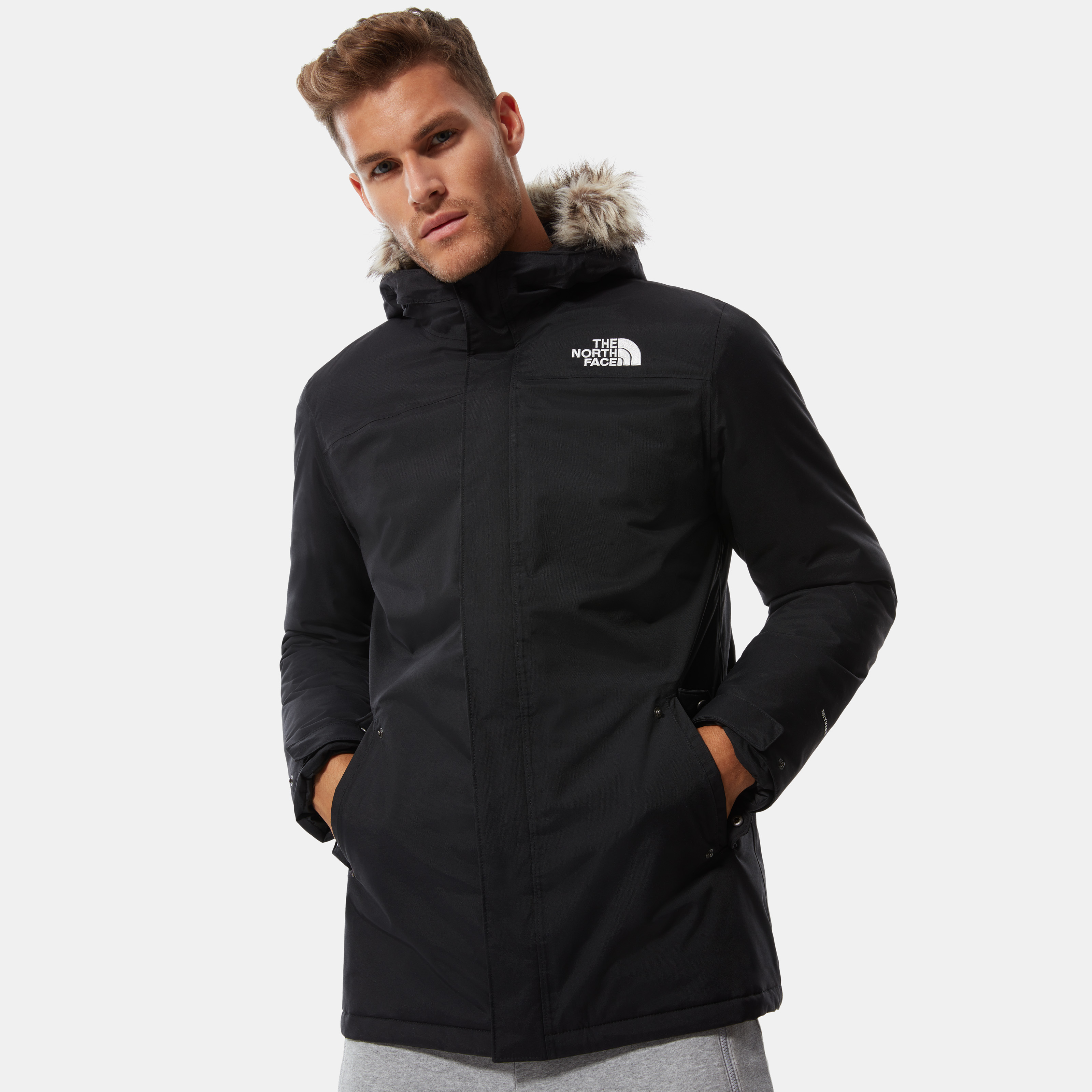 фото Ветровка мужская the north face ta4m8hjk3 черная l