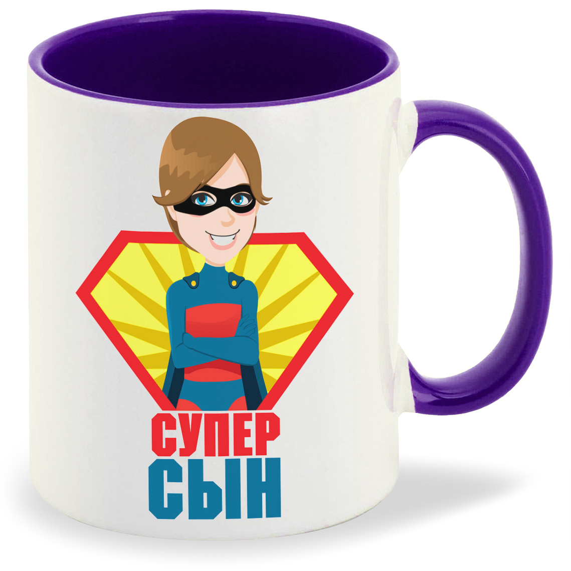 

Кружка CoolPodarok Супер сын, Супер сын