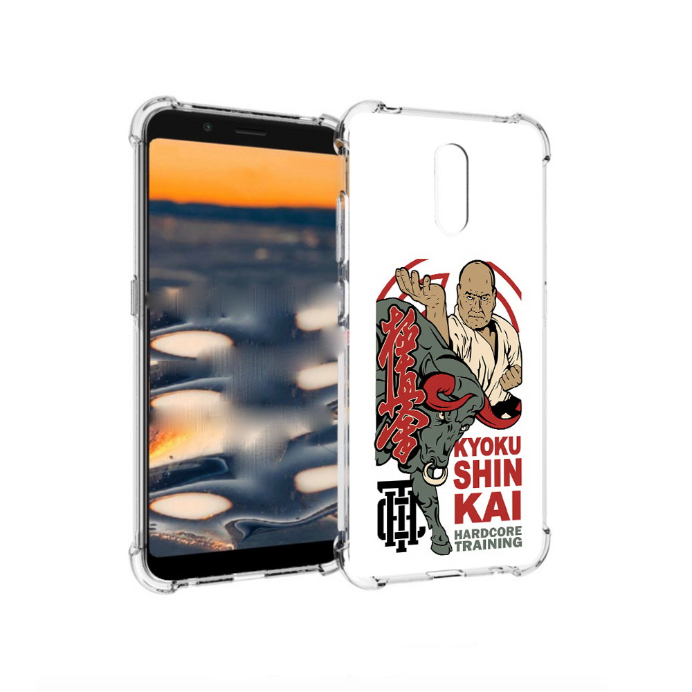 

Чехол MyPads Tocco для Nokia C2 единоборства рисунок (PT227055.113.343), Прозрачный, Tocco