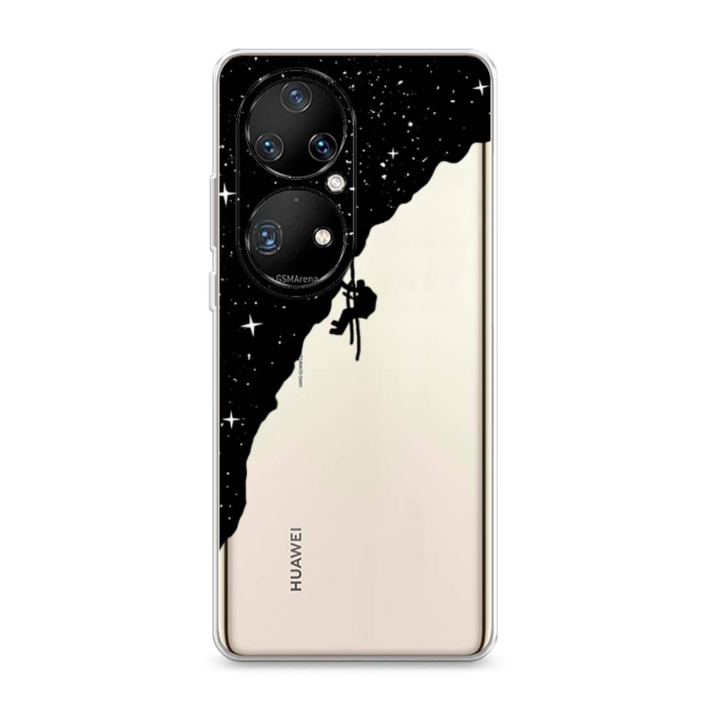 

Чехол Awog на Huawei P50 Pro "Скалолаз в космосе", Разноцветный, 6105050-4