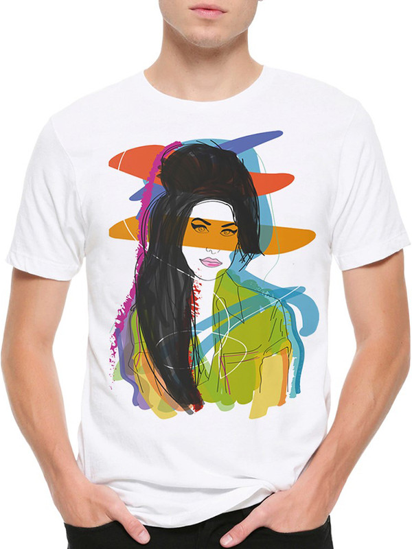 

Футболка мужская DreamShirts Studio Эми Уайнхаус / Amy Winehouse / белая M, Белый, Эми Уайнхаус / Amy Winehouse /