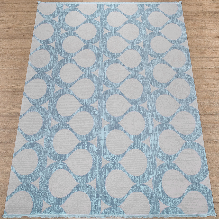 

Ковёр Kitroom Sardes 80x150 прямоугольный серый 6217A