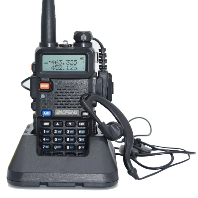 

Рация Baofeng UV-5R, черная, 5 Ватт, Li-ion 1800 мАч