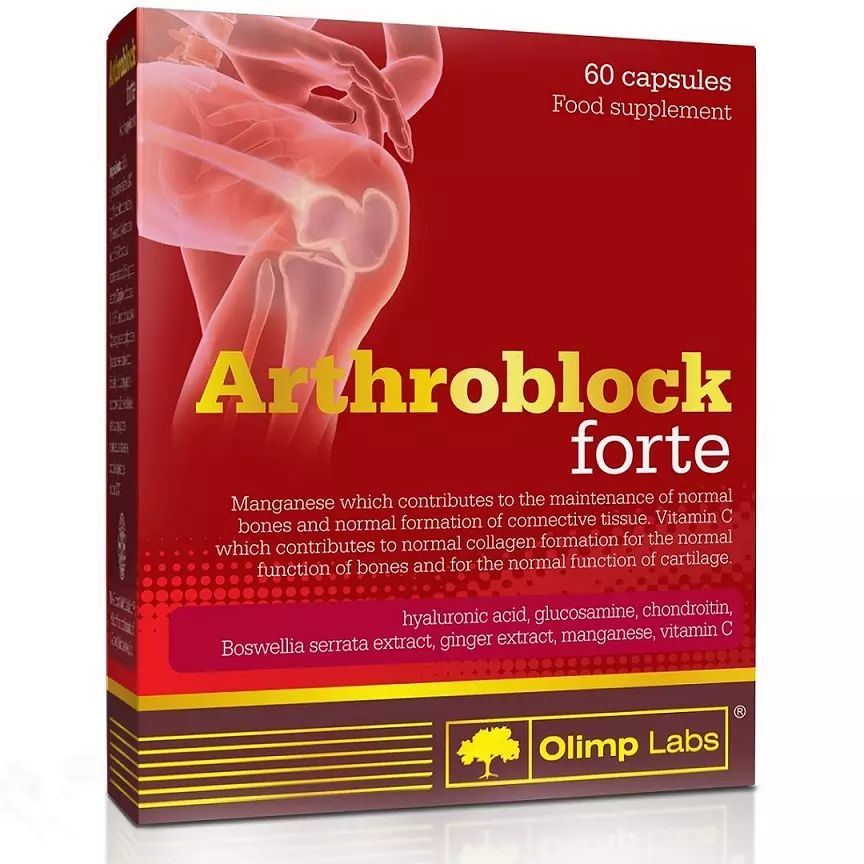 Витаминный комплекс Olimp Sport Nutrition Arthroblock Forte Labs 60 капсул