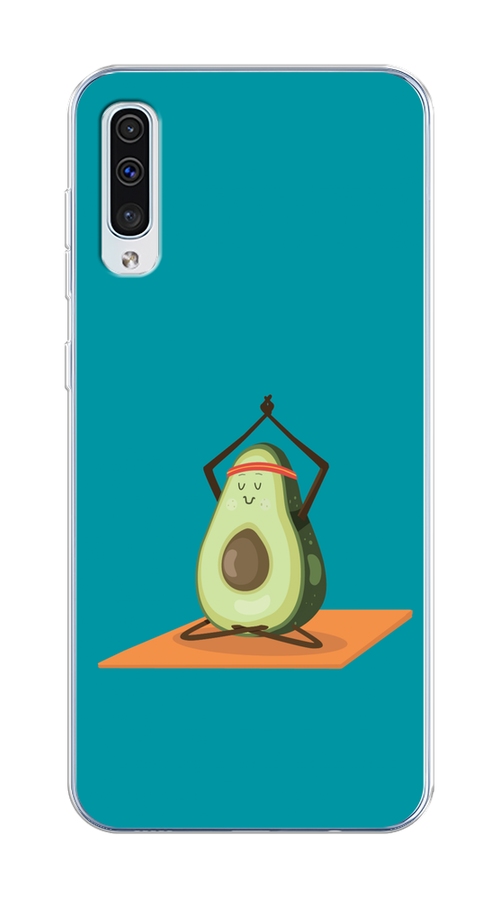 

Чехол на Samsung Galaxy A50/A30S "Расслабься с авокадо", Голубой, 27750-6