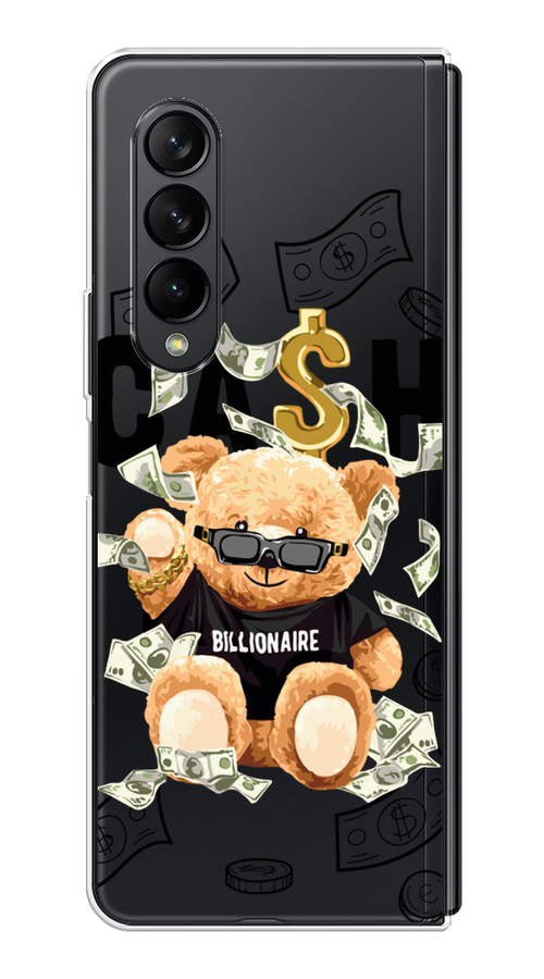 

Чехол на Samsung Galaxy Z Fold 3 "Big cash", Черный;серый;бежевый, 2103650-6