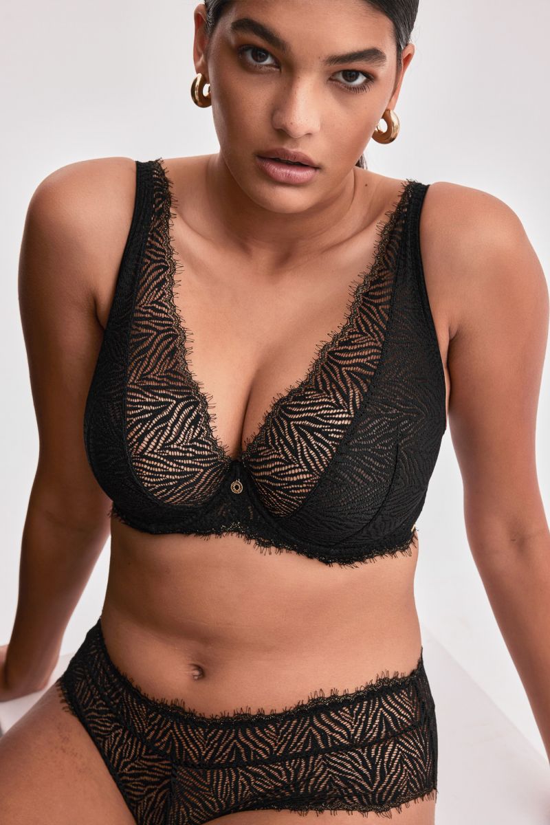 

Бюстгальтер женский Alles Zarina M Bralette черный, Zarina M Bralette