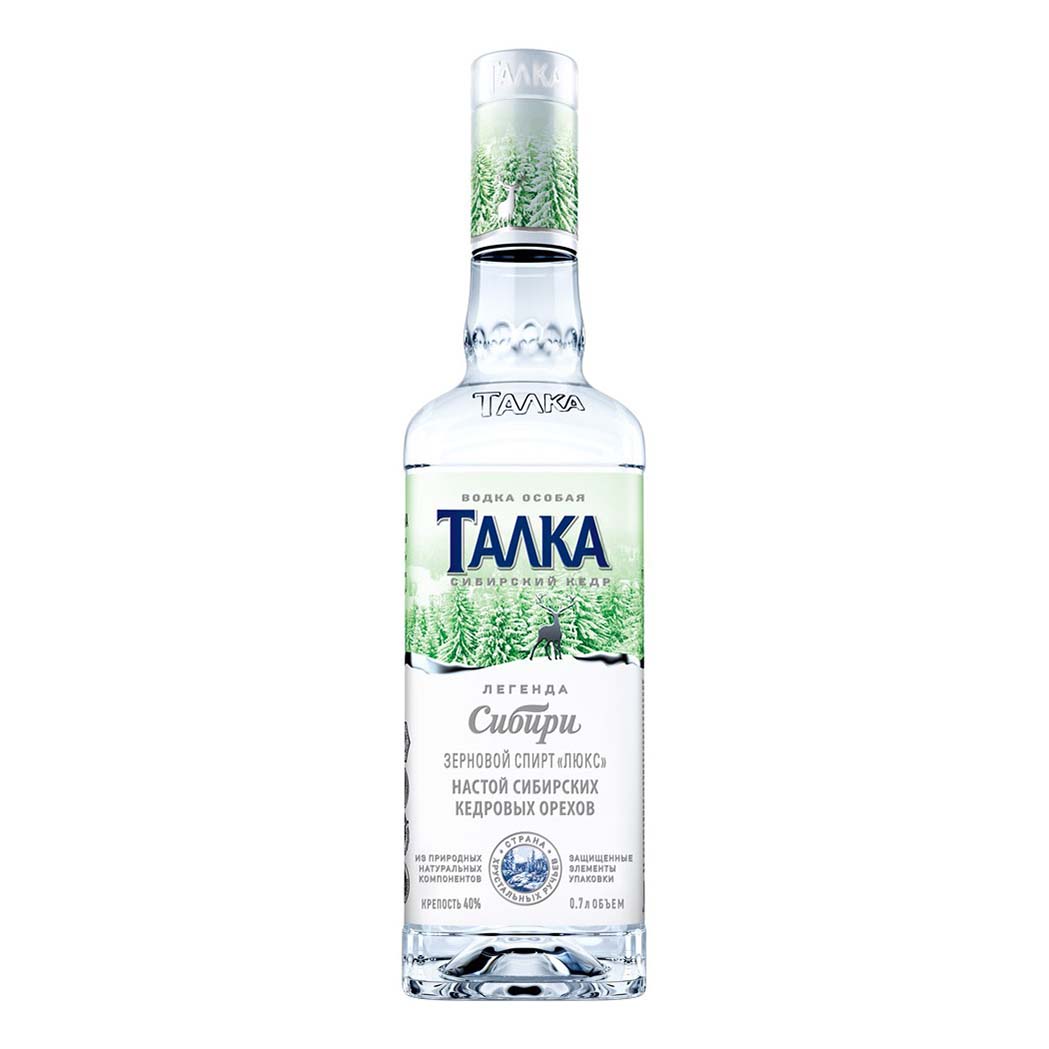 

Водка Талка сибирский кедр 40% 0,7 л