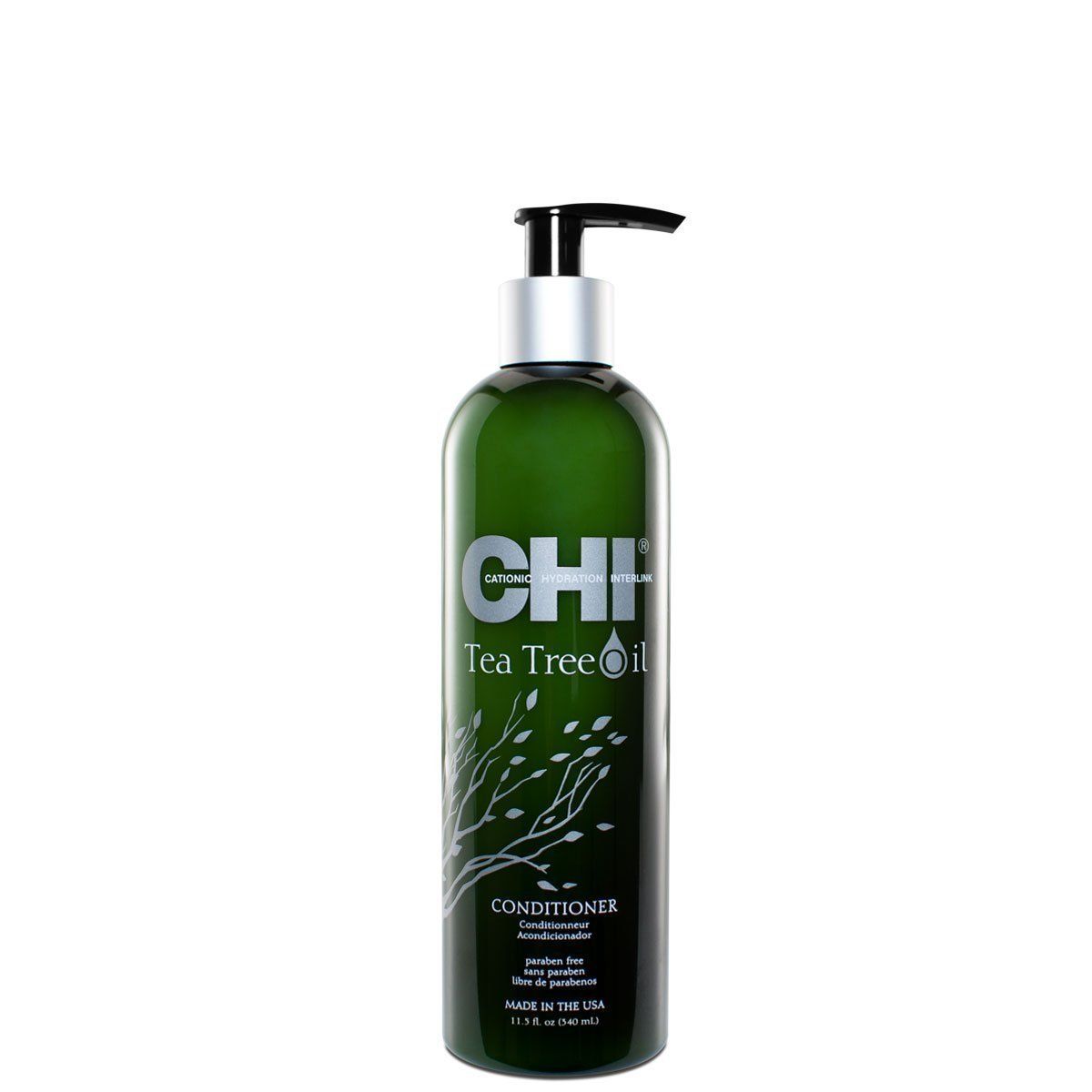 Кондиционер для волос CHI Tea Tree Oil с маслом чайного дерева, 340 мл кондиционер для облегчения расчесывания и распутывания волос для детей от года lgkcr6 180 мл