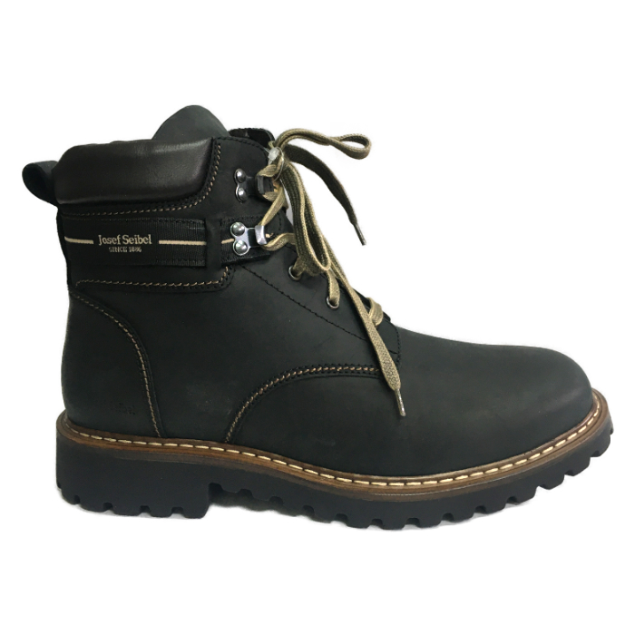 

Ботинки мужские JOSEF SEIBEL 21925 LA66 600 черные 49 RU, 21925 LA66