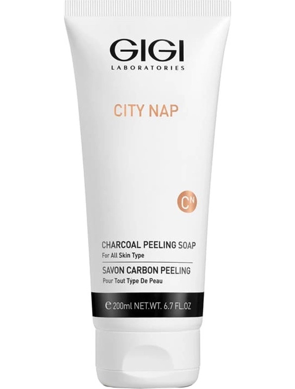 Купить Жидкое мыло GIGI City Nap Charcoal Peeling soap 200 мл