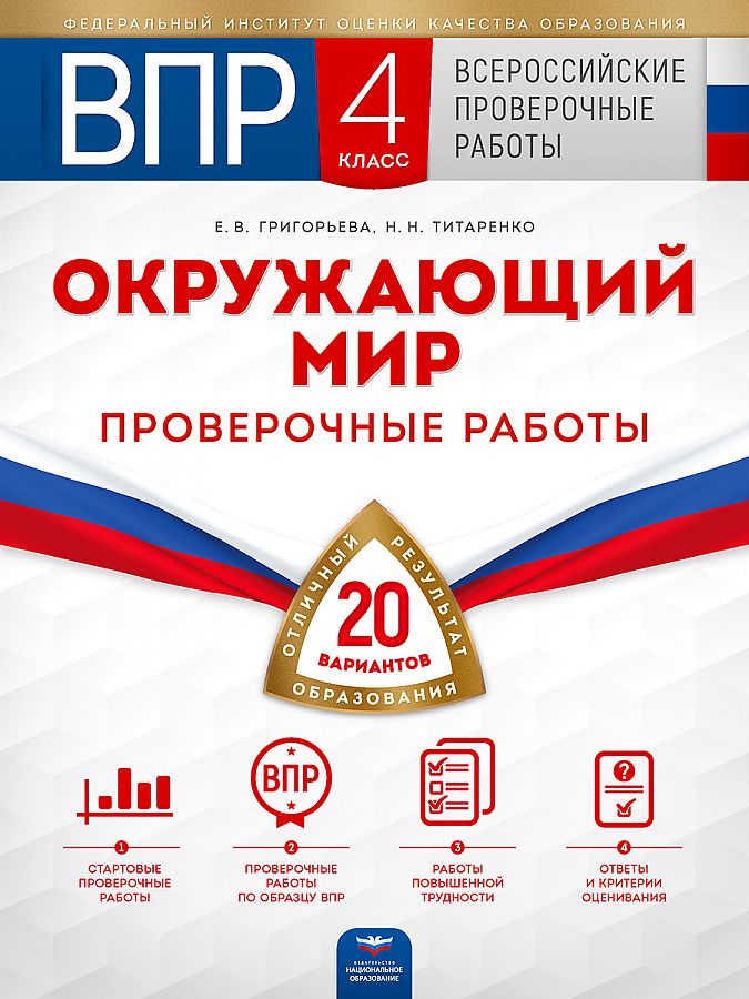 

ВПР. Окружающий мир. 4 класс. 20 варианов