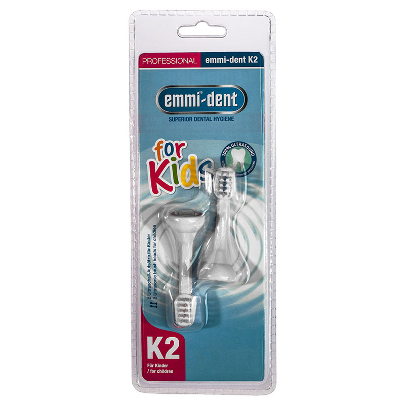 

Насадки Emmi-Dent Platinum K2 Kids&Ladies мягкие, 2 шт.