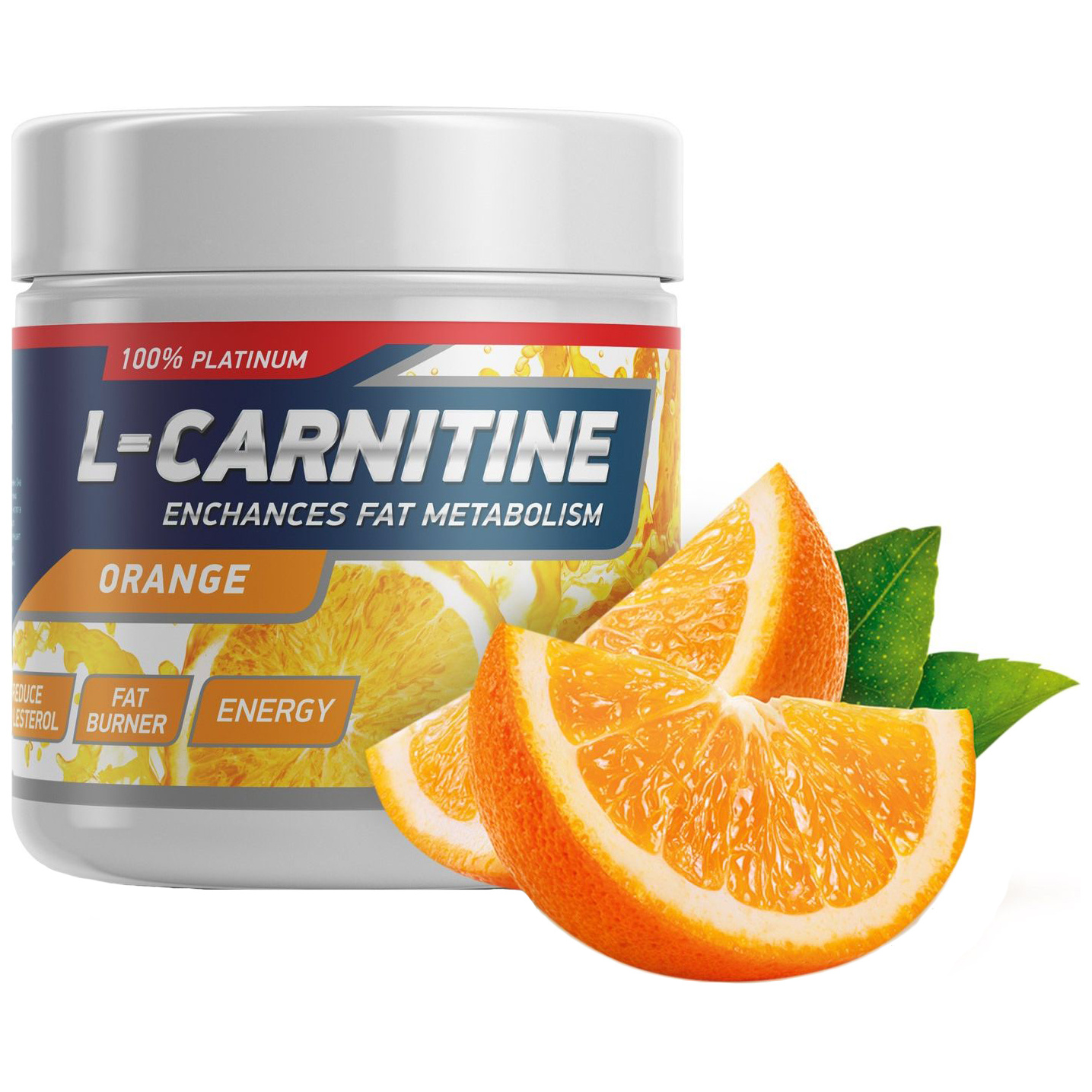 GeneticLab Nutrition L-Carnitine, 150 г, Orange