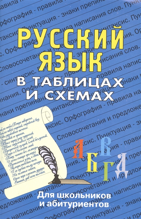 фото Русский язык. в таблицах и схемах для школьников и абитуриентов виктория плюс