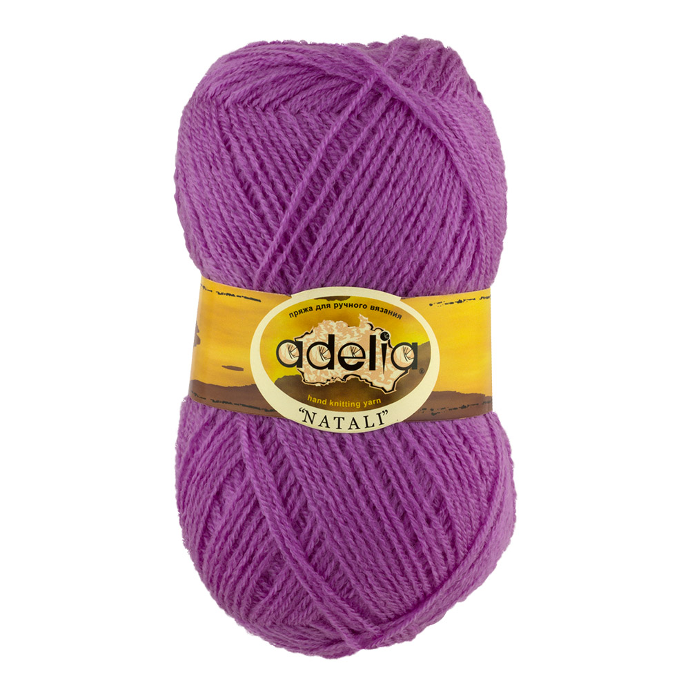 

Пряжа Adelia natali-31 NATALI 31 светло- фиолетовый, Natali